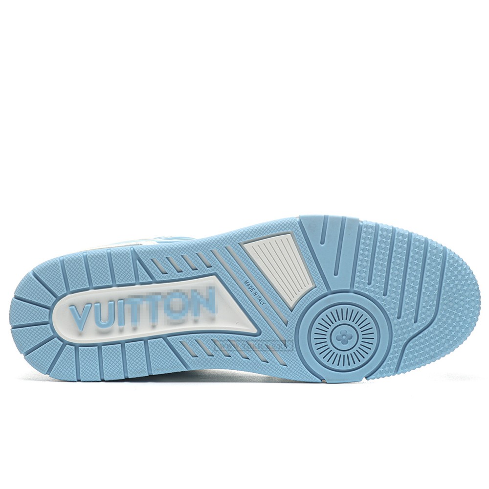 TBkicks L0*1S V*1TT0N Trainer White Sky Blue