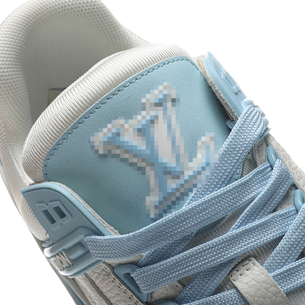 TBkicks L0*1S V*1TT0N Trainer White Sky Blue