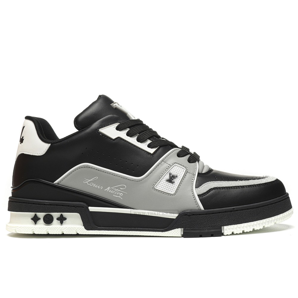 TBkicks L0*1S V*1TT0N Trainer Black Grey White