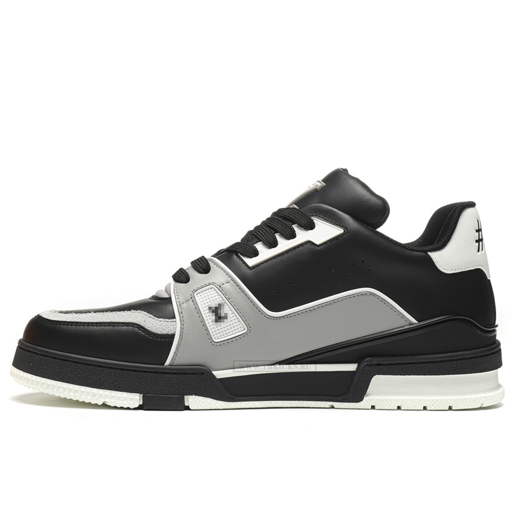 TBkicks L0*1S V*1TT0N Trainer Black Grey White