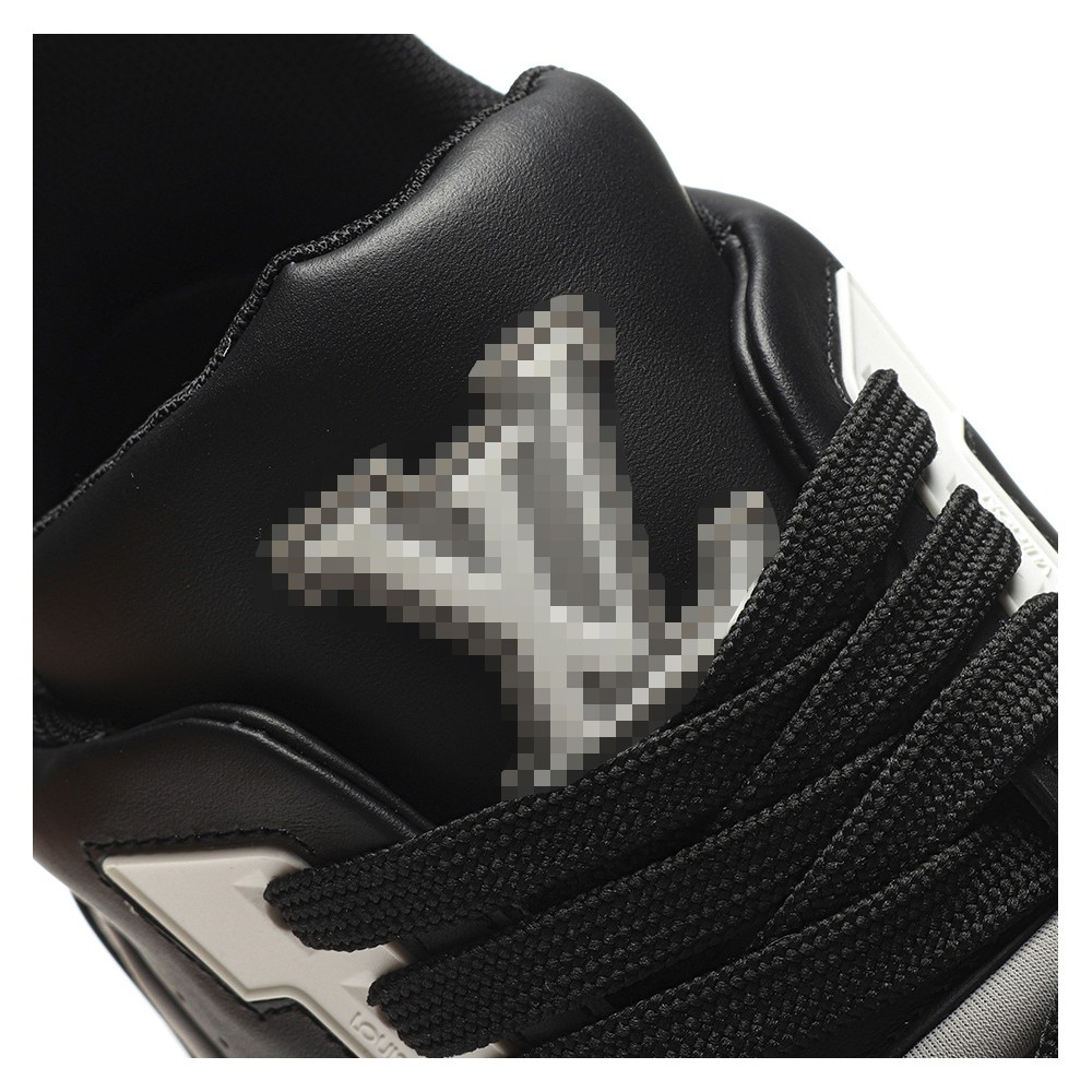 TBkicks L0*1S V*1TT0N Trainer Black Grey White