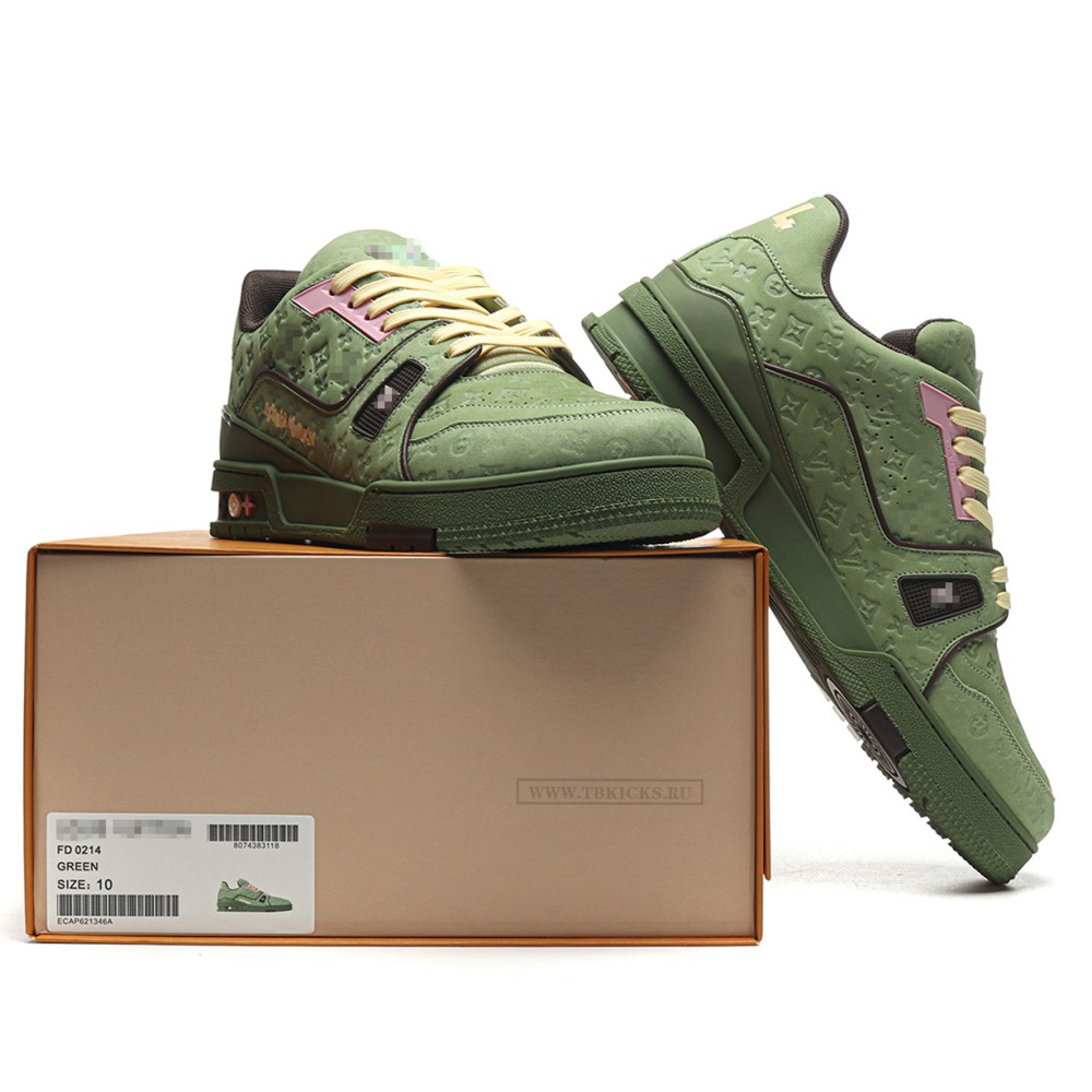 TBkicks L0*1S V*1TT0N by Tyler, the Creator LV Trainer Green
