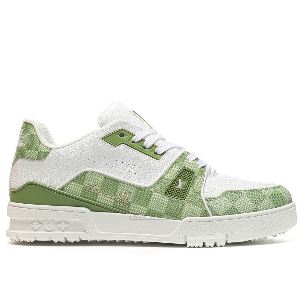 TBkicks L0*1S V*1TT0N by Tyler, the Creator LV Trainer Green Damier