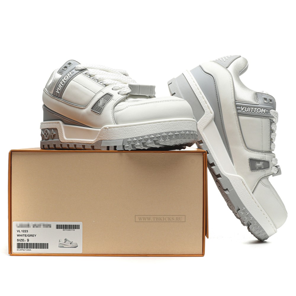 TBkicks L0*1S V*1TT0N Trainer Maxi White Grey
