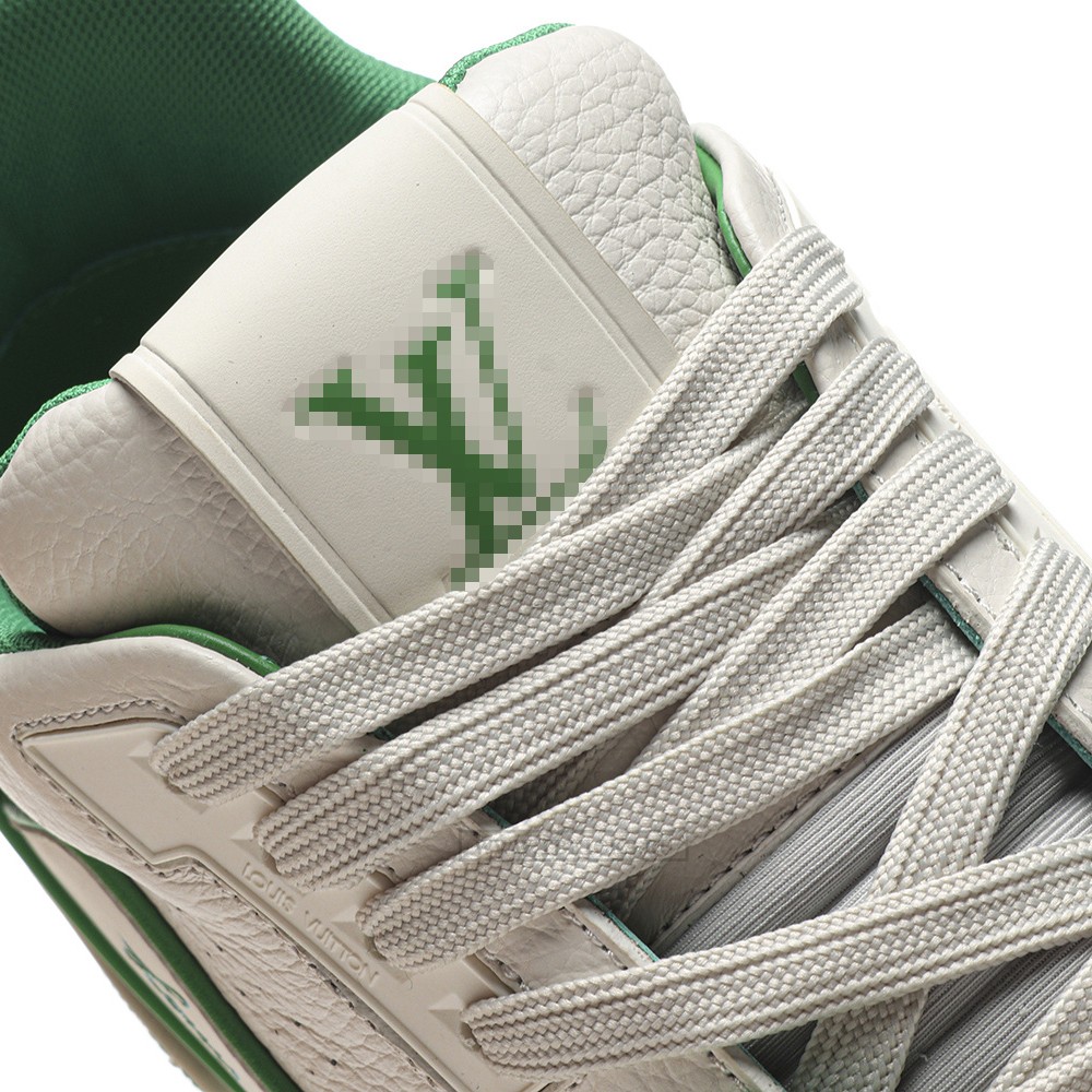 TBkicks L0*1S V*1TT0N Trainer #54 Signature White Green