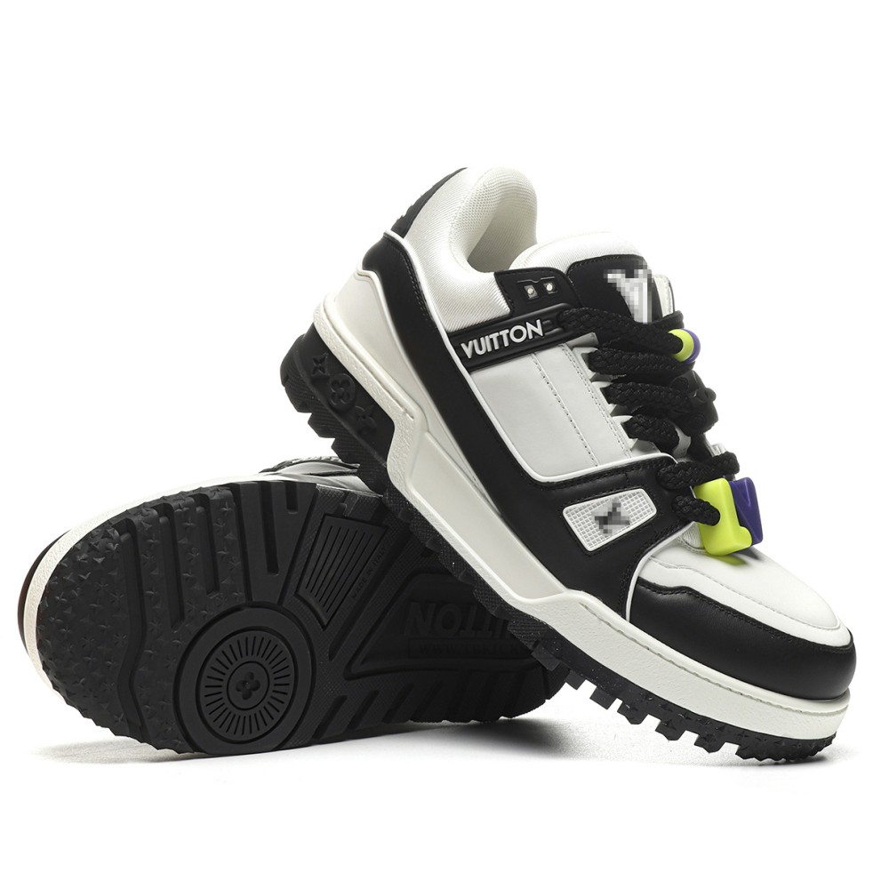 TBkicks L0*1S V*1TT0N Trainer Maxi White Black