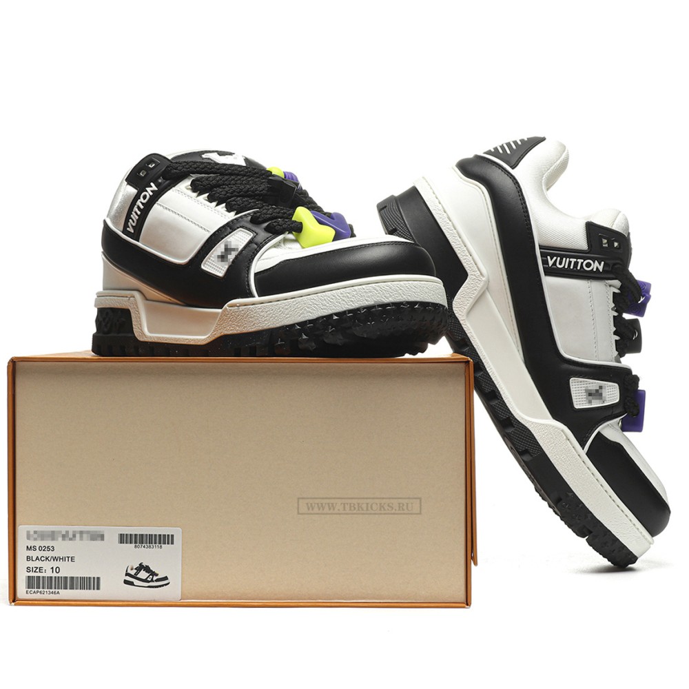 TBkicks L0*1S V*1TT0N Trainer Maxi White Black