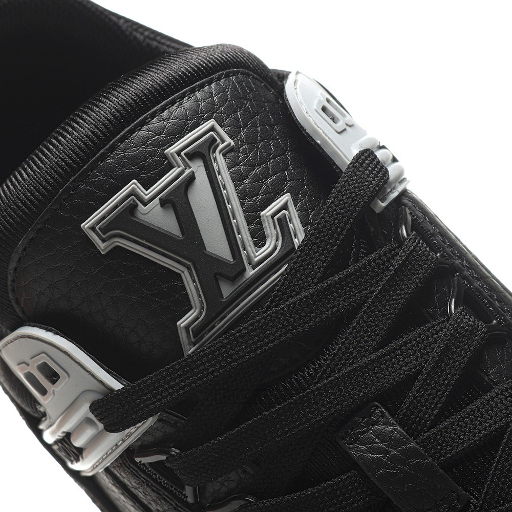 TBkicks L0*1S V*1TT0N Trainer Black Damier