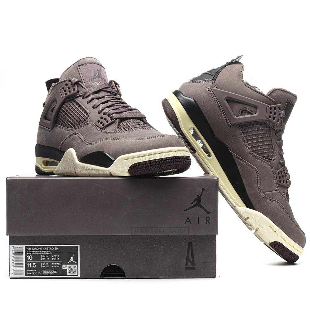 TBkicks Air Jordan 4 Retro A Ma Maniére Violet Ore