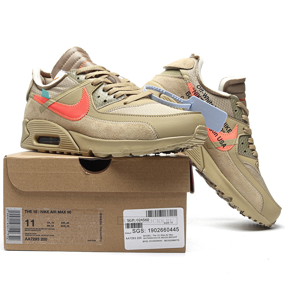 TBkicks Nike Air Max 90 Off-White Desert Ore