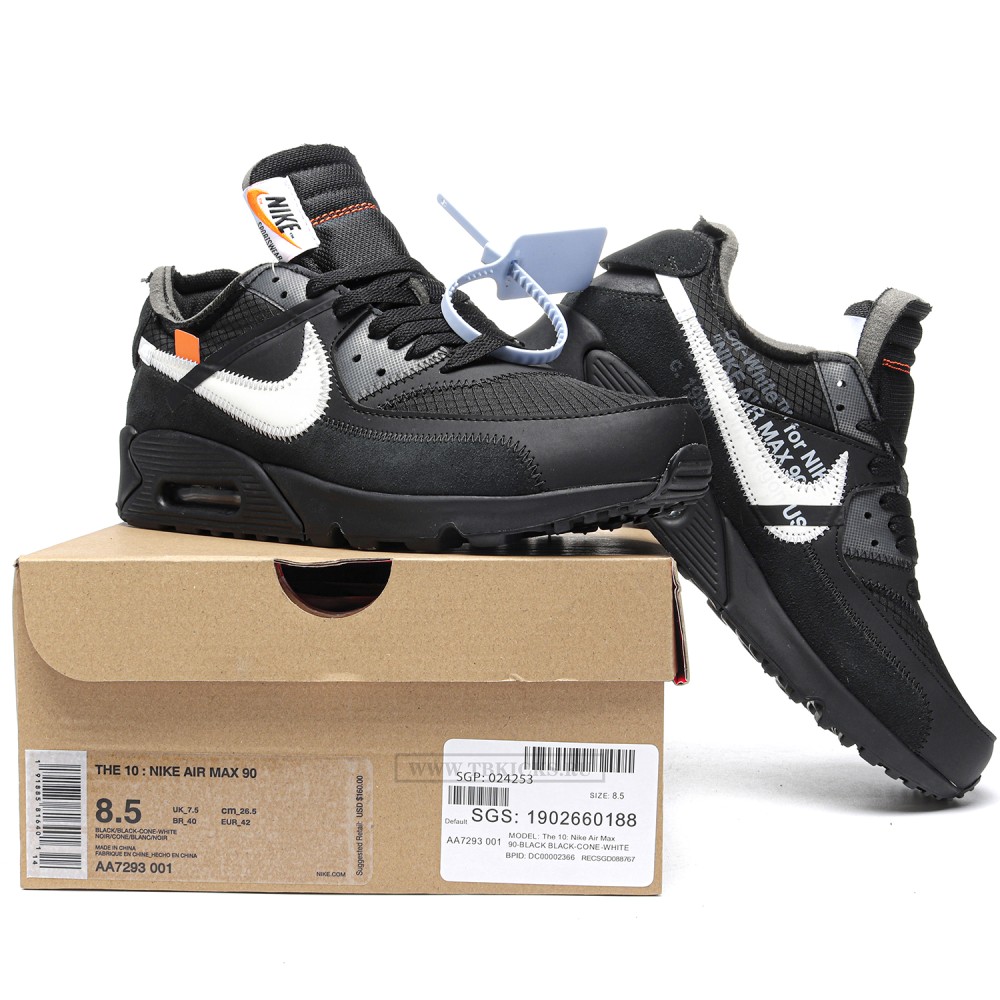 TBkicks Nike Air Max 90 Off-White Black