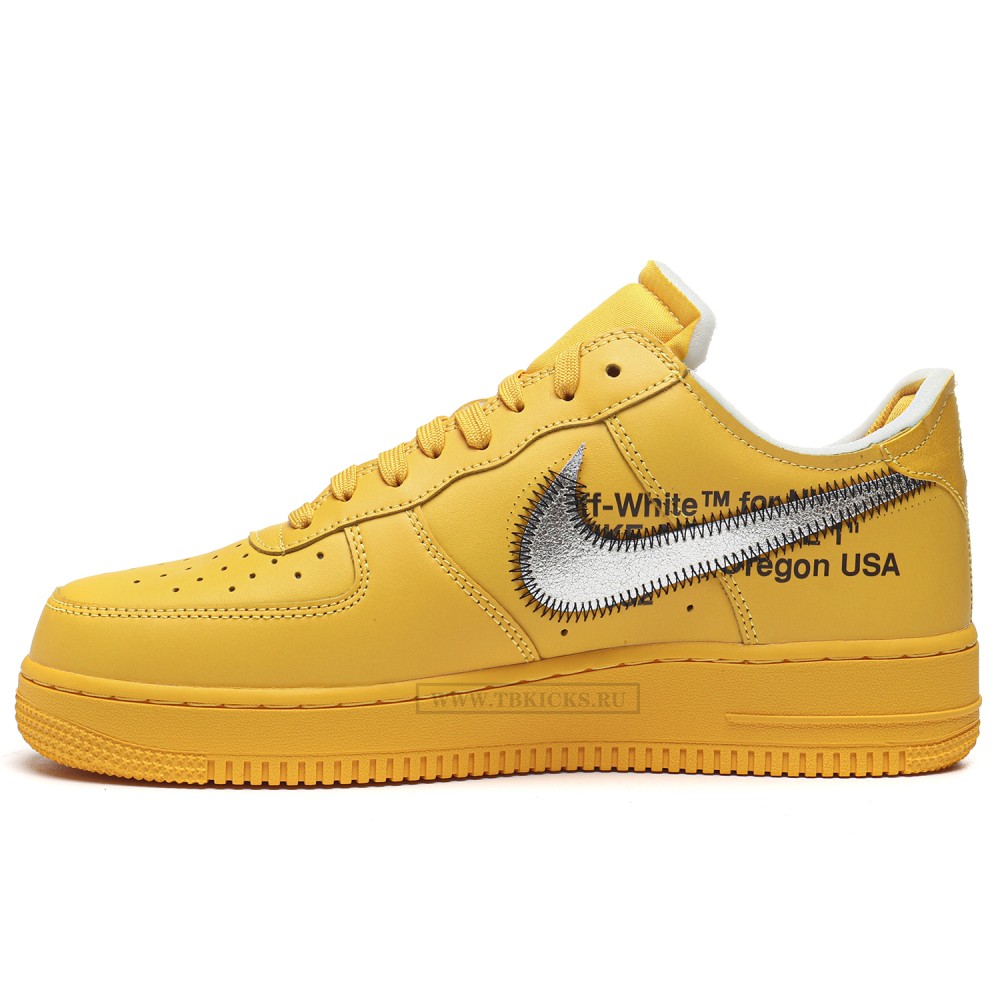 TBkicks Nike Air Force 1 Low Off-White ICA University Gold