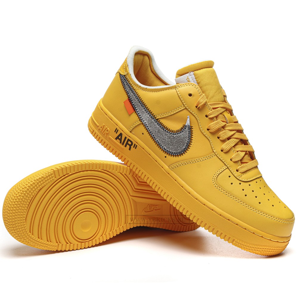 TBkicks Nike Air Force 1 Low Off-White ICA University Gold