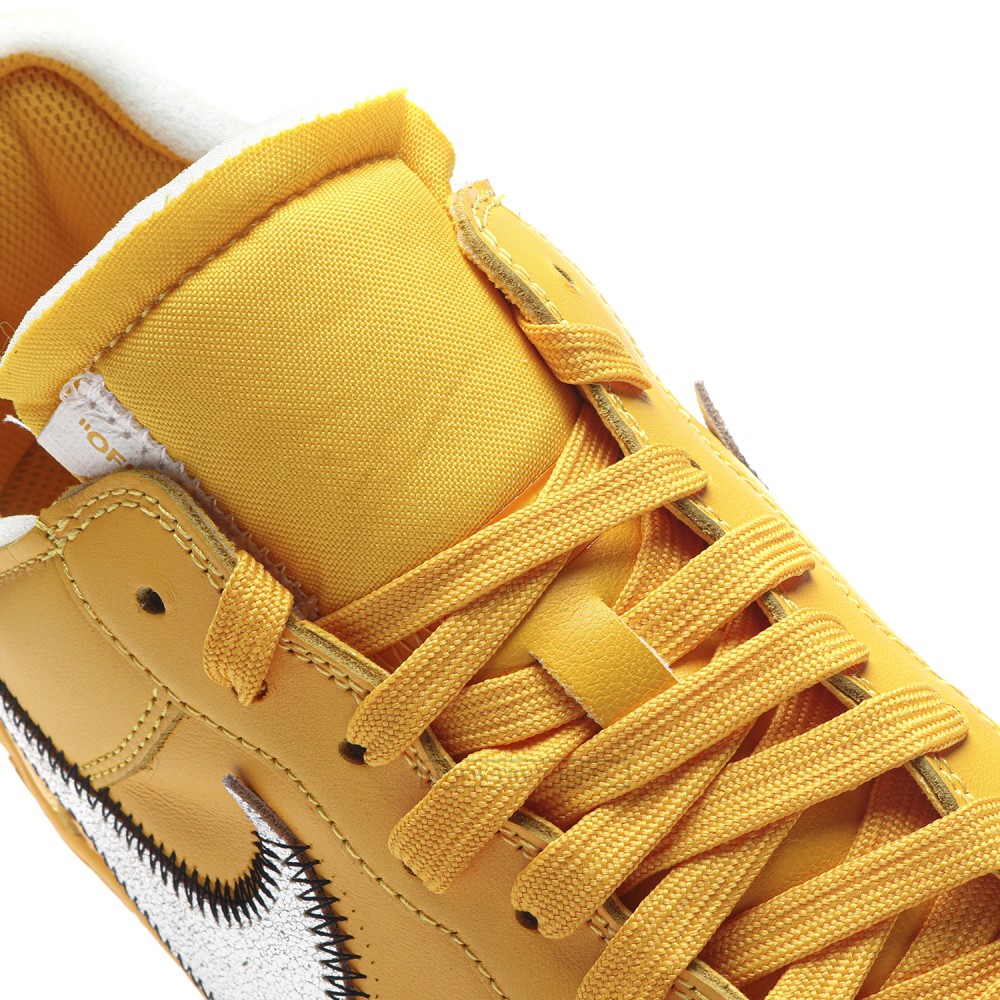 TBkicks Nike Air Force 1 Low Off-White ICA University Gold