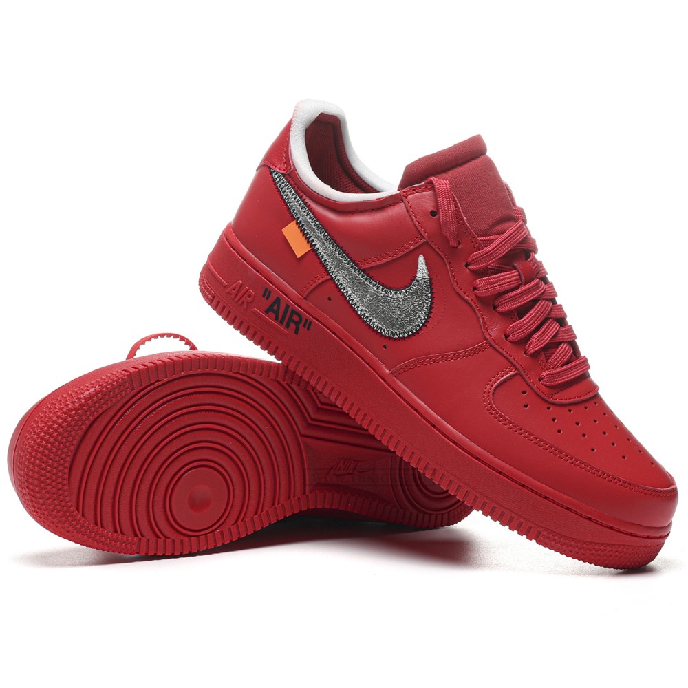 TBkicks Nike Air Force 1 Low Off-White Red