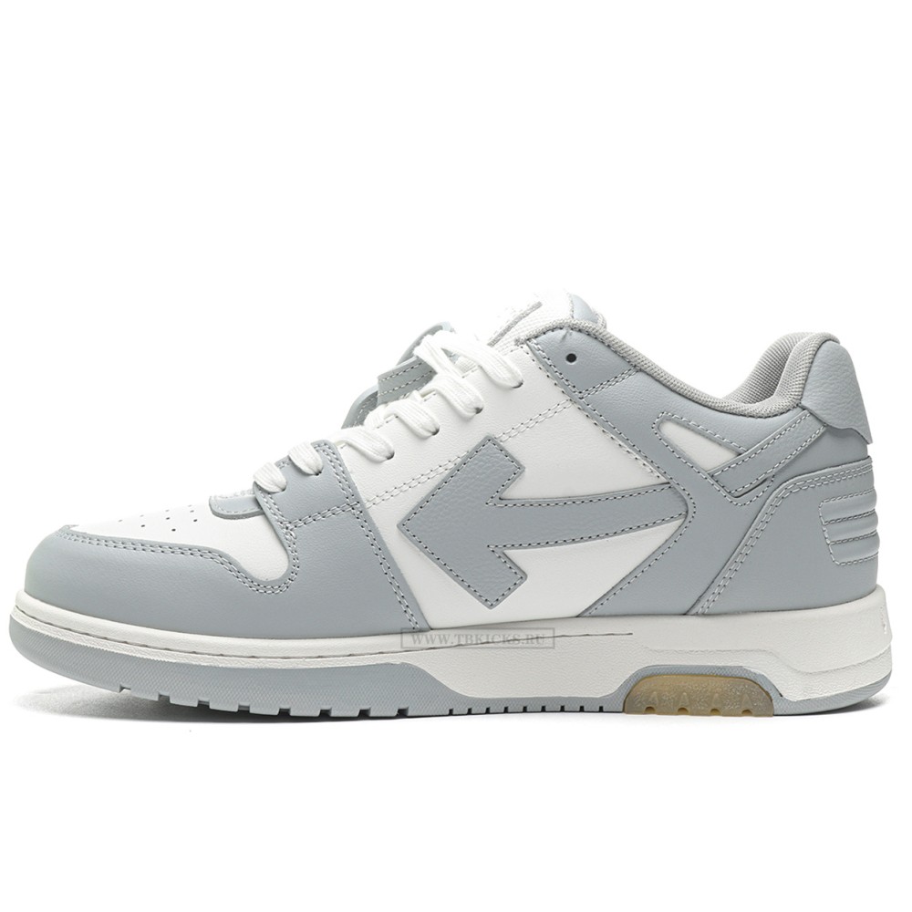 TBkicks OFF-WHITE Out Of Office "OOO" Low Tops Grey White