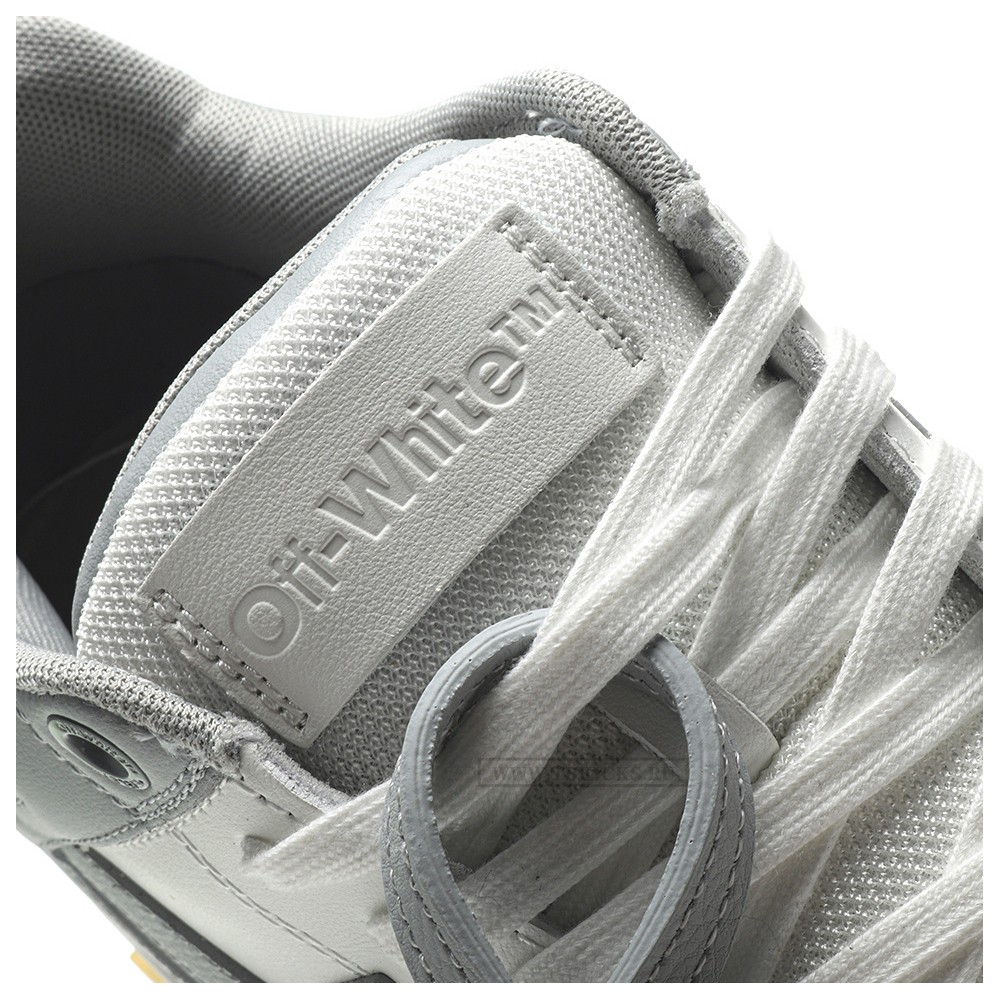 TBkicks OFF-WHITE Out Of Office "OOO" Low Tops Grey White