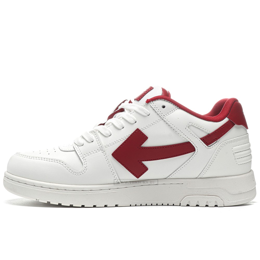 TBkicks OFF-WHITE Out Of Office OOO Low Tops 2024 Lunar New Year Red White
