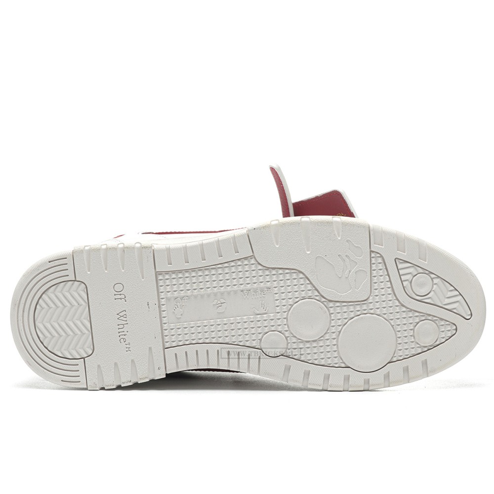 TBkicks OFF-WHITE Out Of Office OOO Low Tops 2024 Lunar New Year Red White