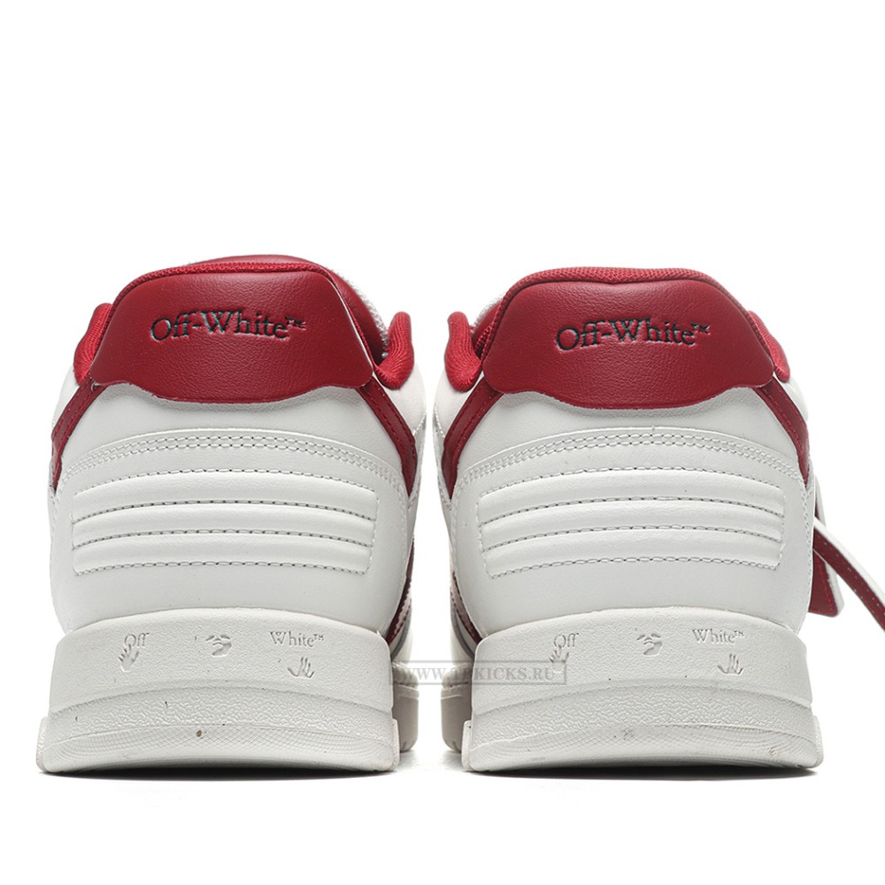 TBkicks OFF-WHITE Out Of Office OOO Low Tops 2024 Lunar New Year Red White