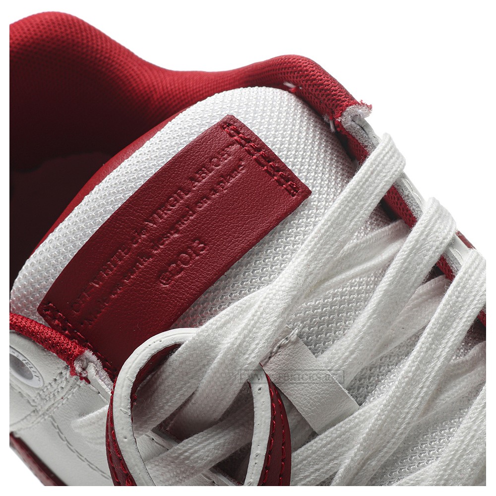 TBkicks OFF-WHITE Out Of Office OOO Low Tops 2024 Lunar New Year Red White