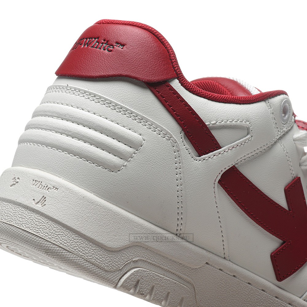 TBkicks OFF-WHITE Out Of Office OOO Low Tops 2024 Lunar New Year Red White