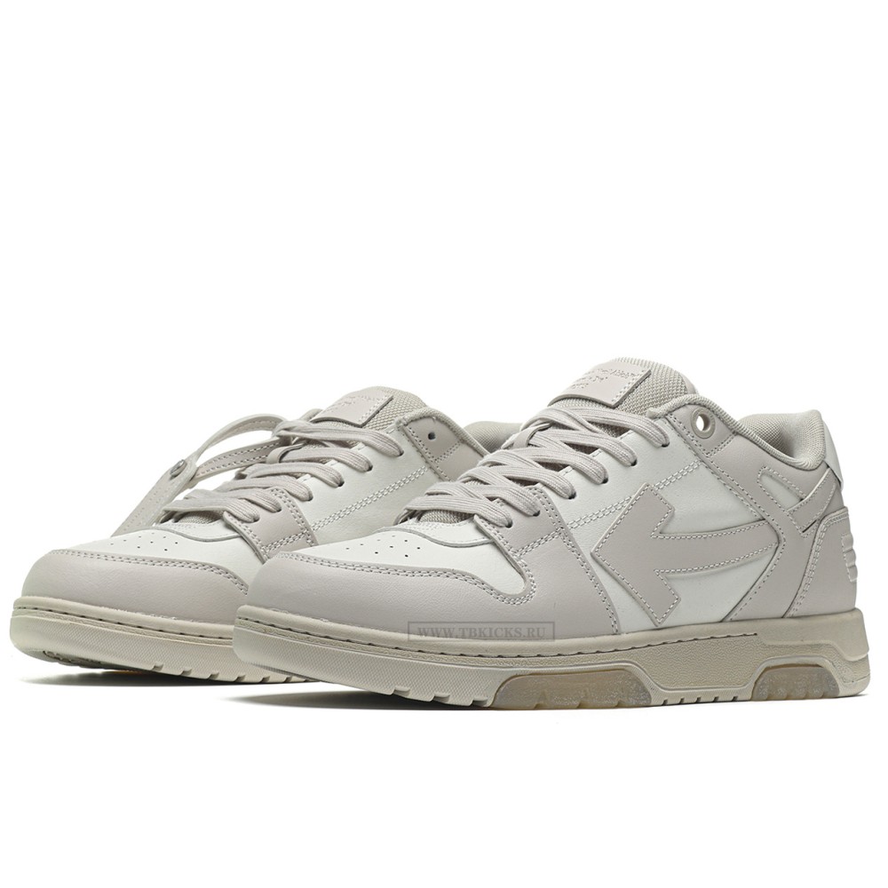 TBkicks OFF-WHITE Out Of Office "OOO" Low Nude White (Women's)