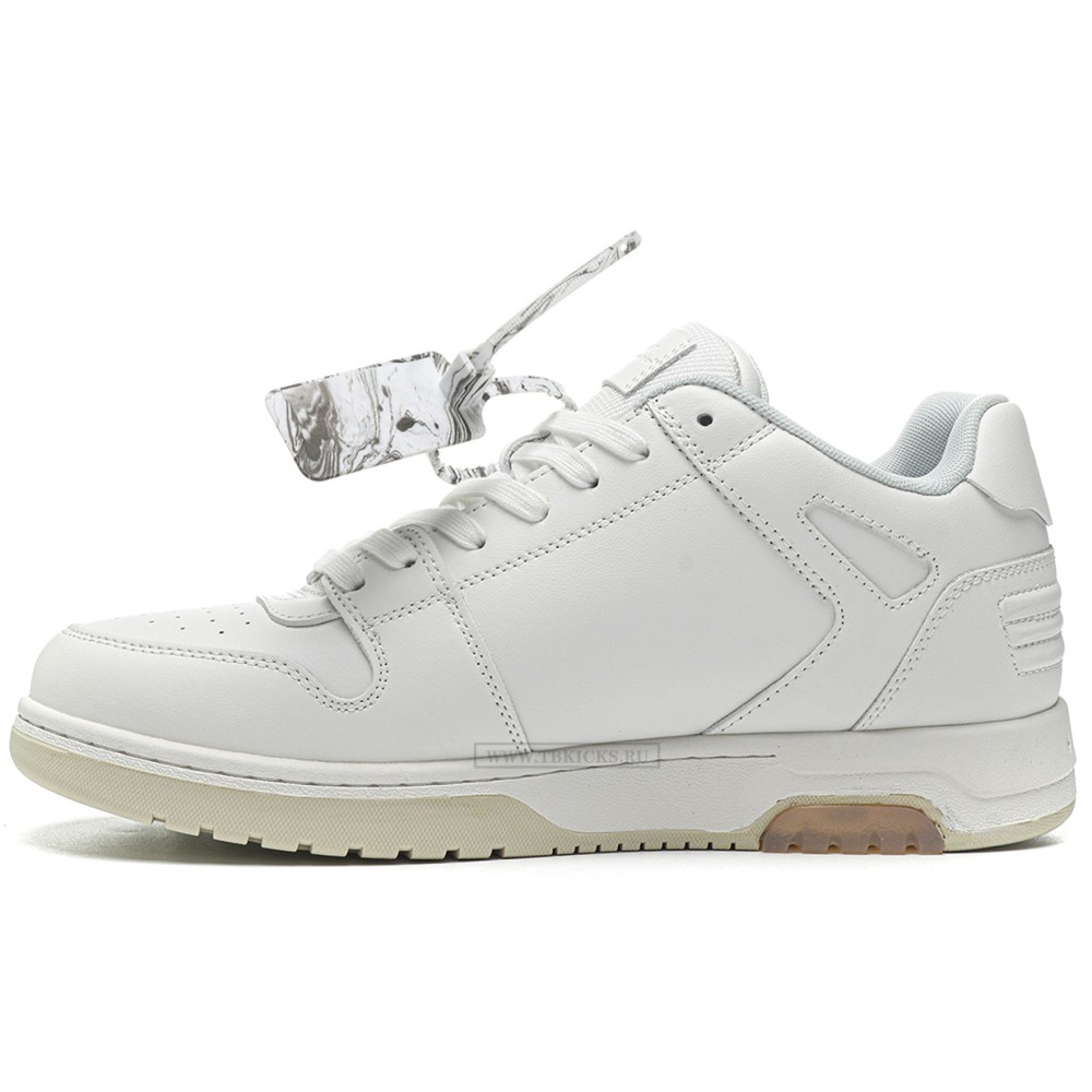 TBkicks OFF-WHITE Out Of Office OOO Low Tops For Walking White Black