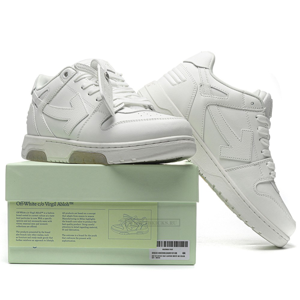 TBkicks OFF-WHITE Out Of Office OOO Low Tops White