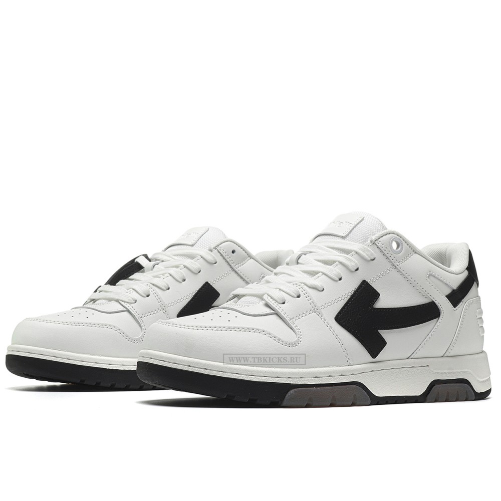 TBkicks OFF-WHITE Out Of Office OOO 30 MM Low Tops Black White Blue