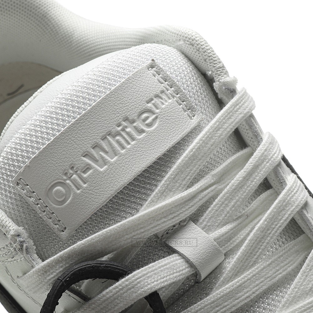 TBkicks OFF-WHITE Out Of Office OOO 30 MM Low Tops Black White Blue