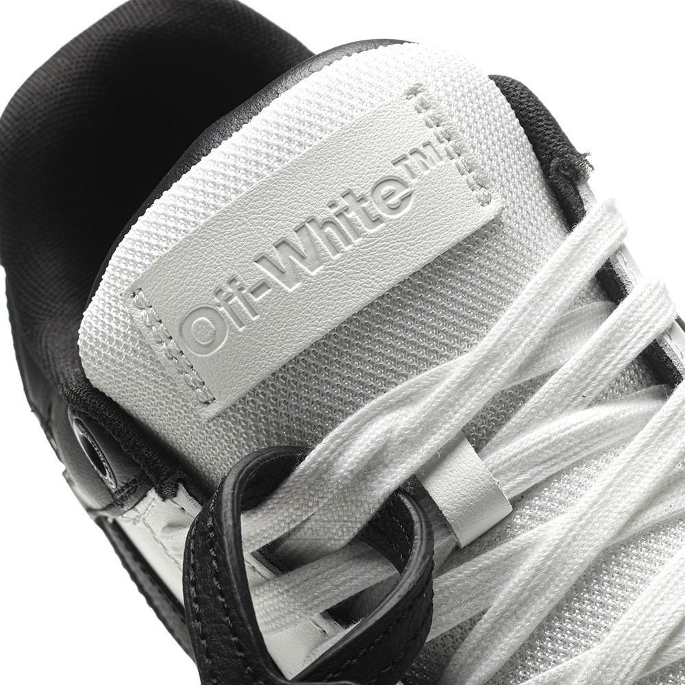 TBkicks OFF-WHITE Out Of Office OOO Low Tops White Black White