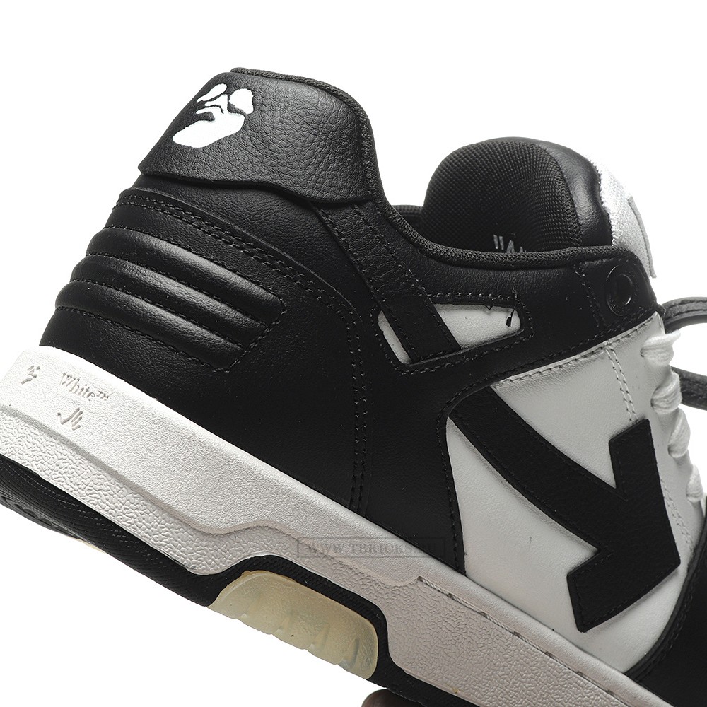 TBkicks OFF-WHITE Out Of Office OOO Low Tops White Black White