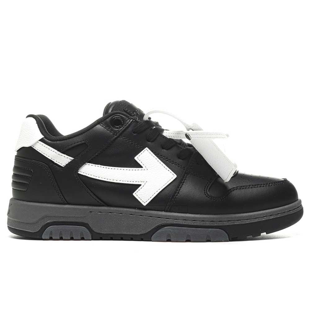 TBkicks OFF-WHITE Out Of Office OOO Low Tops Black Grey White FW23