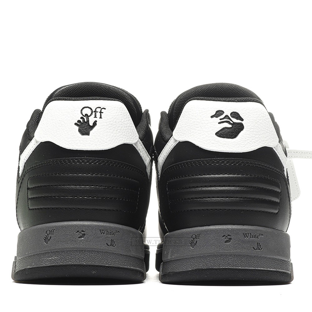 TBkicks OFF-WHITE Out Of Office OOO Low Tops Black Grey White FW23