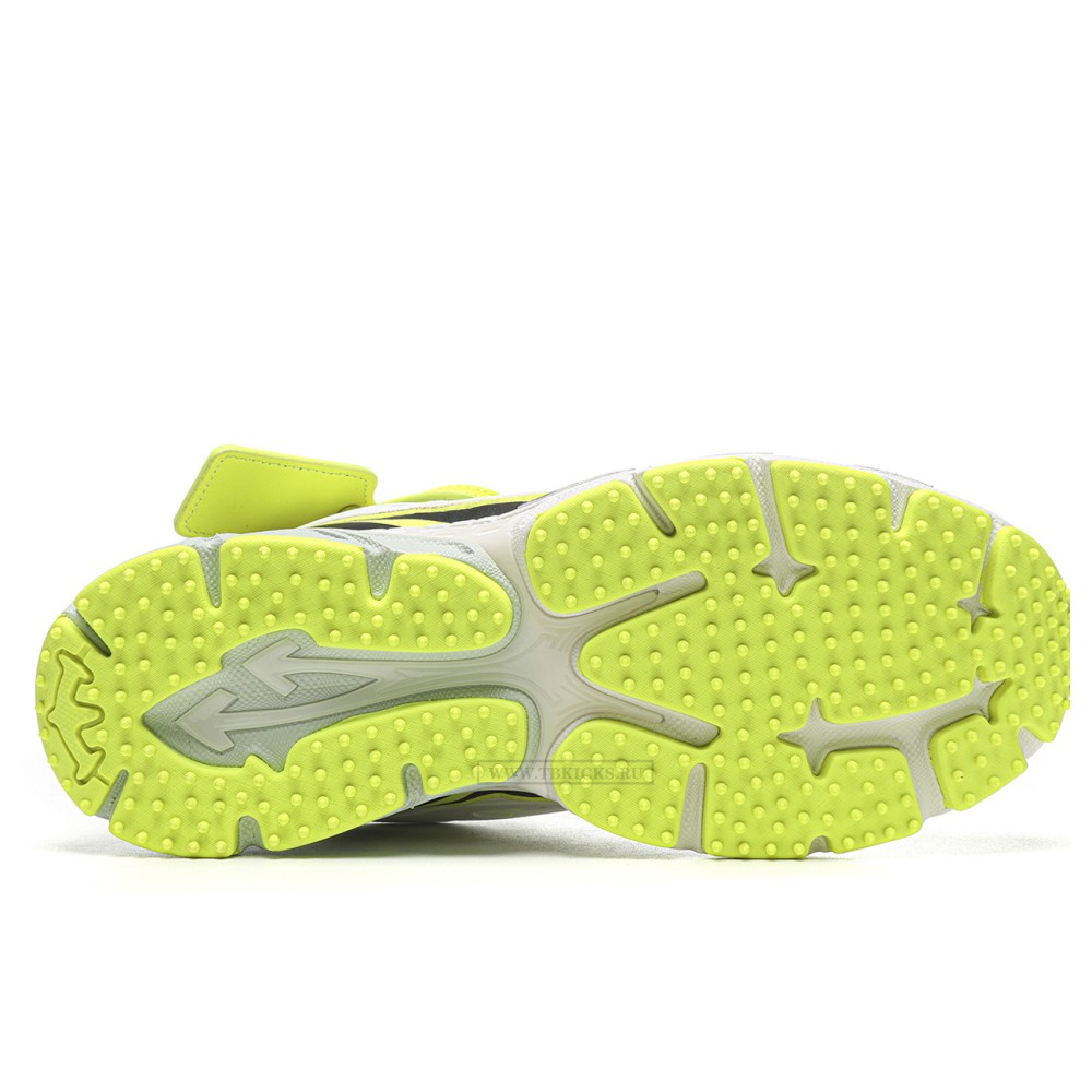 TBkicks OFF-WHITE Be Right Back Fluorescent Green White