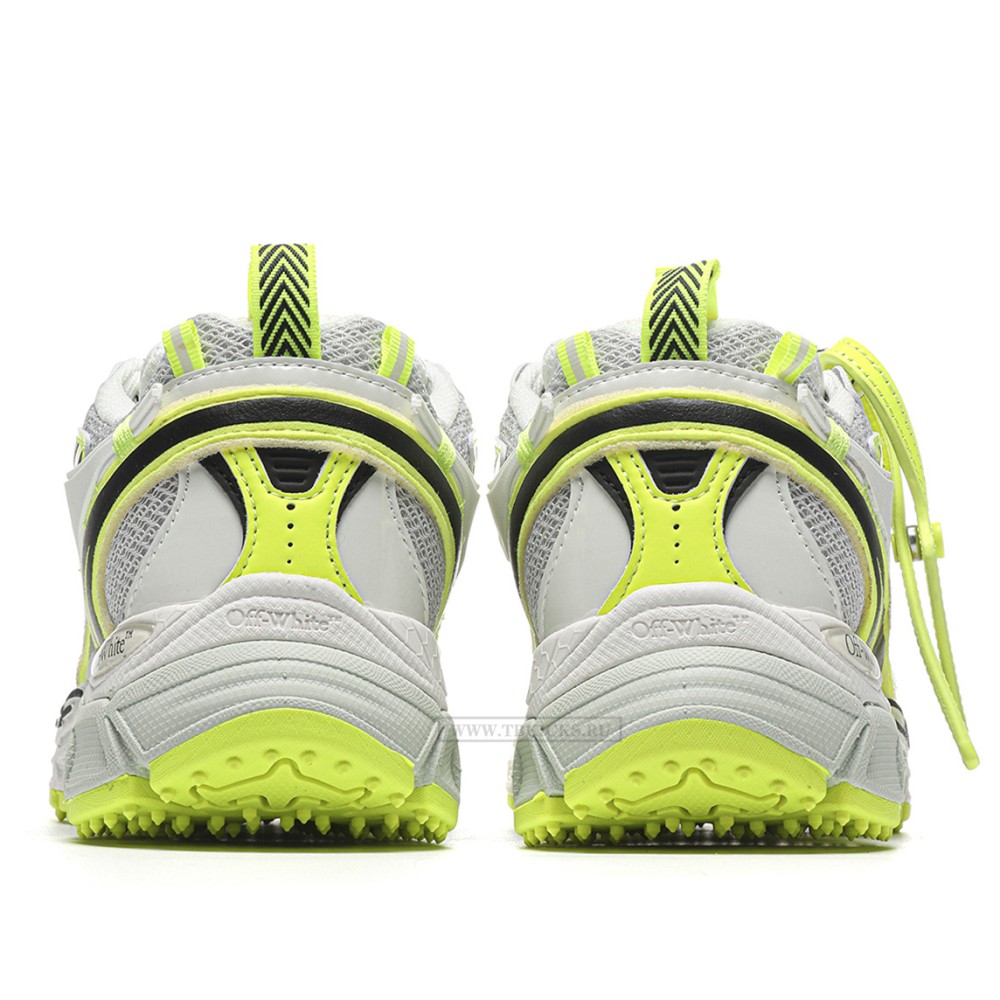 TBkicks OFF-WHITE Be Right Back Fluorescent Green White