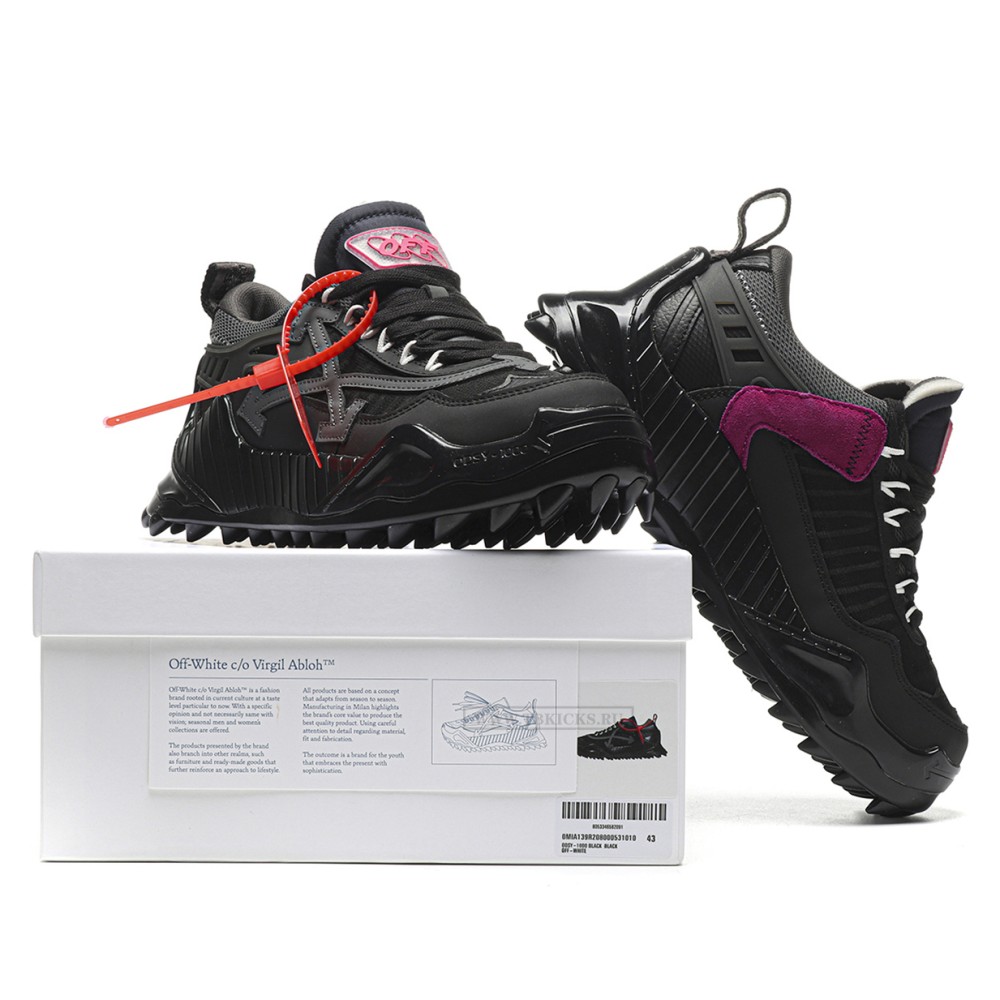 TBkicks OFF-WHITE Odsy-1000 Black SS20