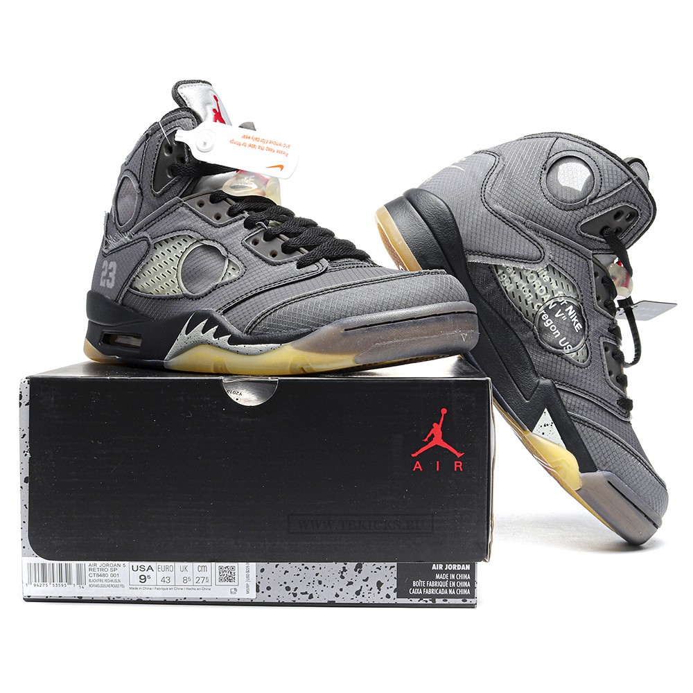 TBkicks Air Jordan 5 Retro Off-White Muslin