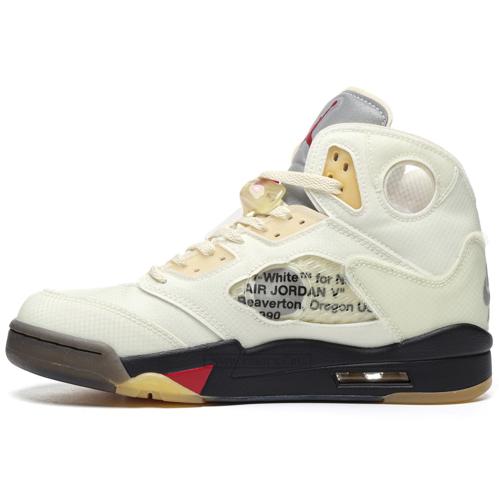 TBkicks Air Jordan 5 Retro Off-White Sail
