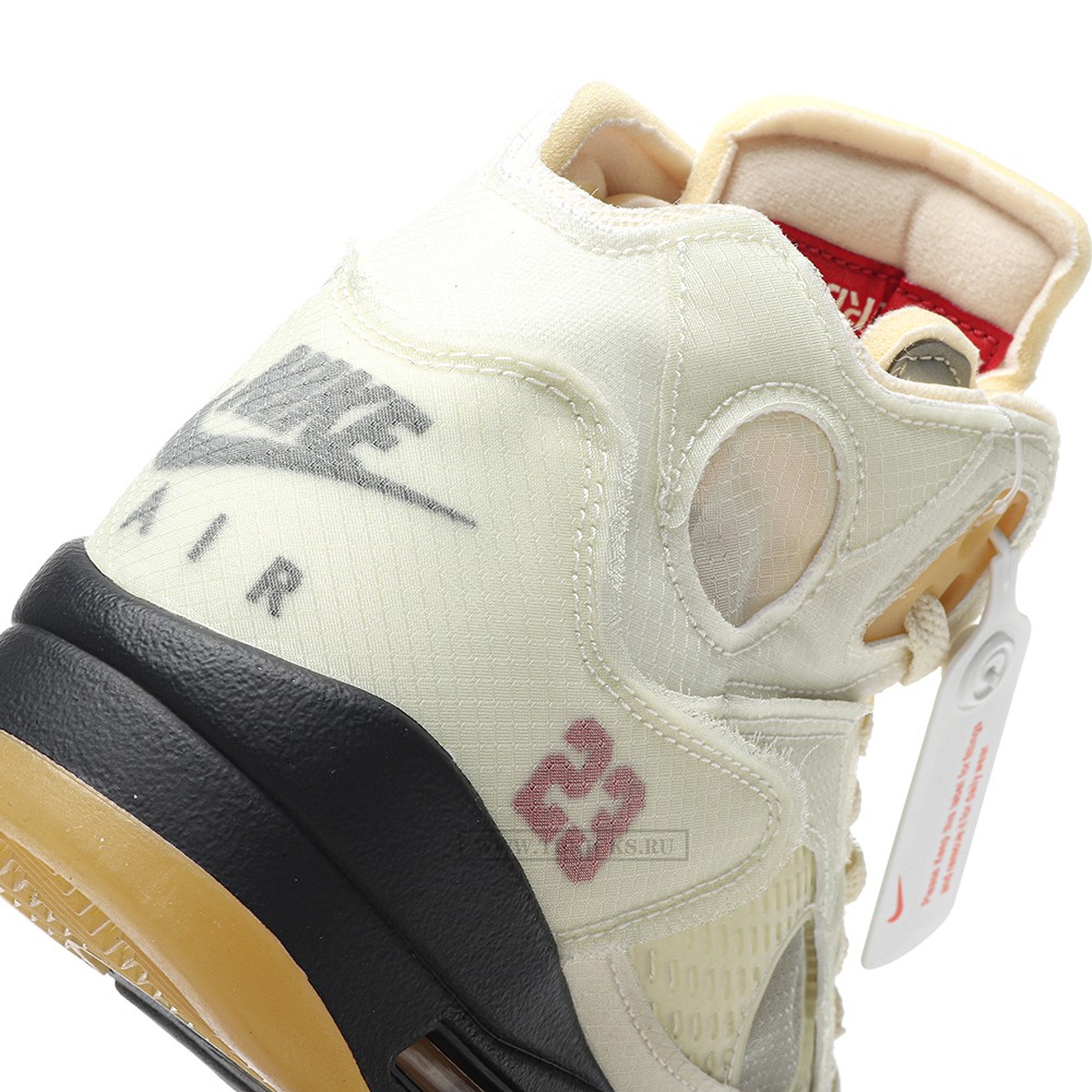 TBkicks Air Jordan 5 Retro Off-White Sail