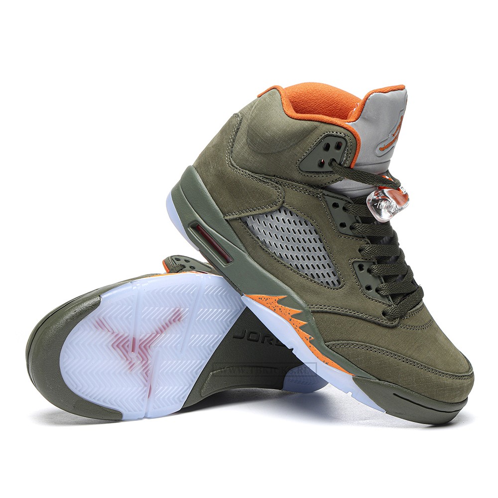 TBkicks Air Jordan 5 Retro Olive