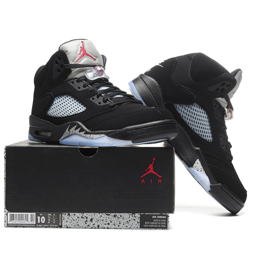 TBkicks Air Jordan 5 Retro Black Metallic (2016)