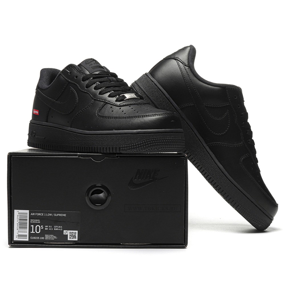 tbkicks nike air force 1 low S*p*e black