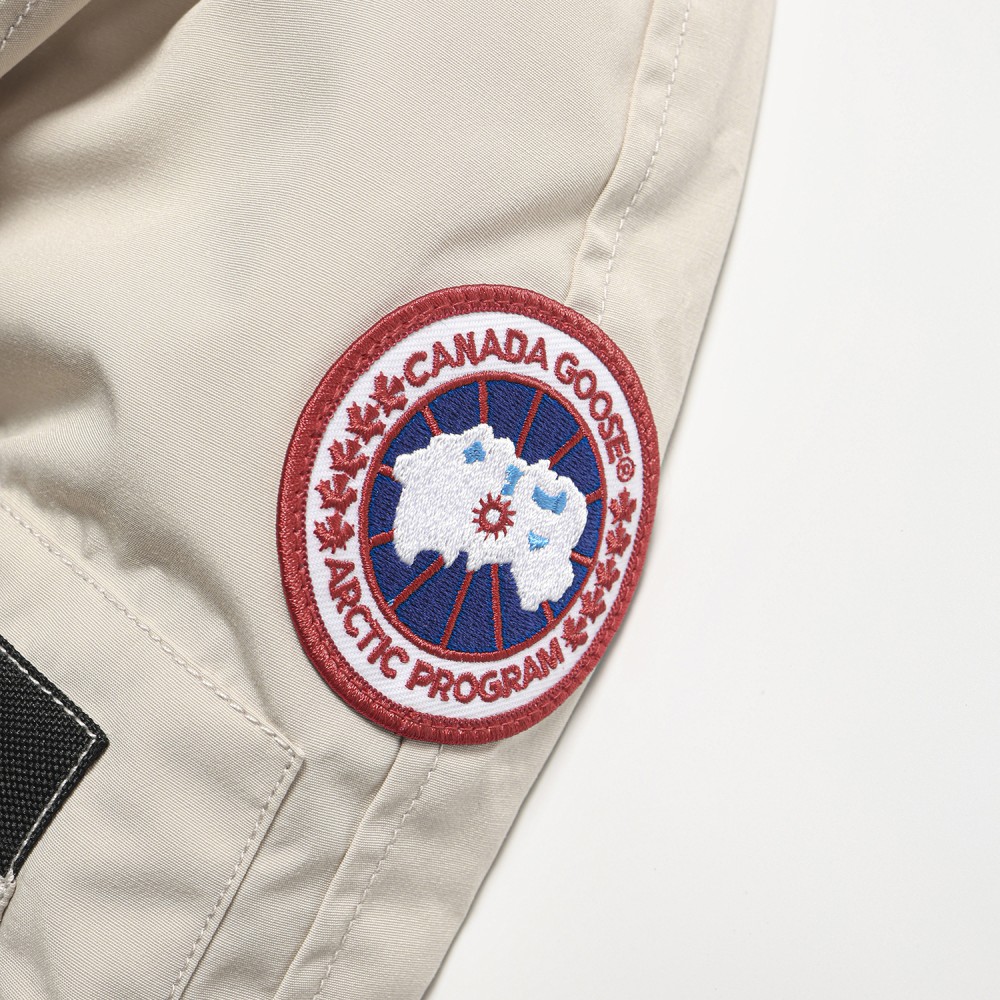 TBkicks  Canada Gocse  Beige white   Chilliwack Bomber