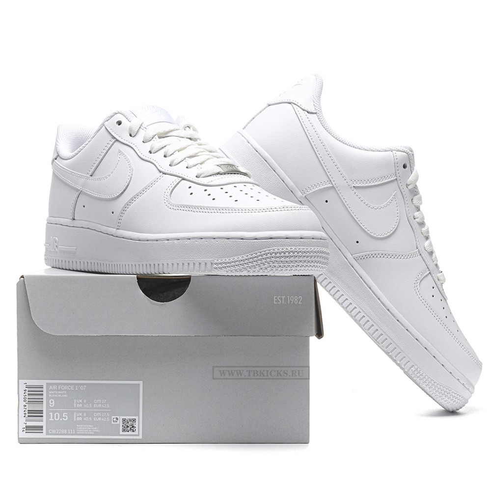 TBkicks Nike Air Force 1 Low '07 White