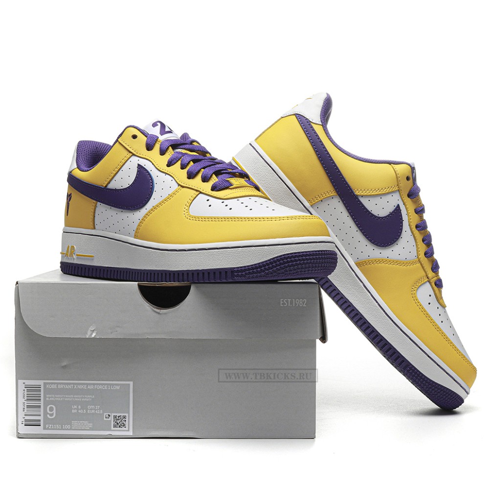 TBkicks Nike Air Force 1 Low Retro X Kobe Bryant