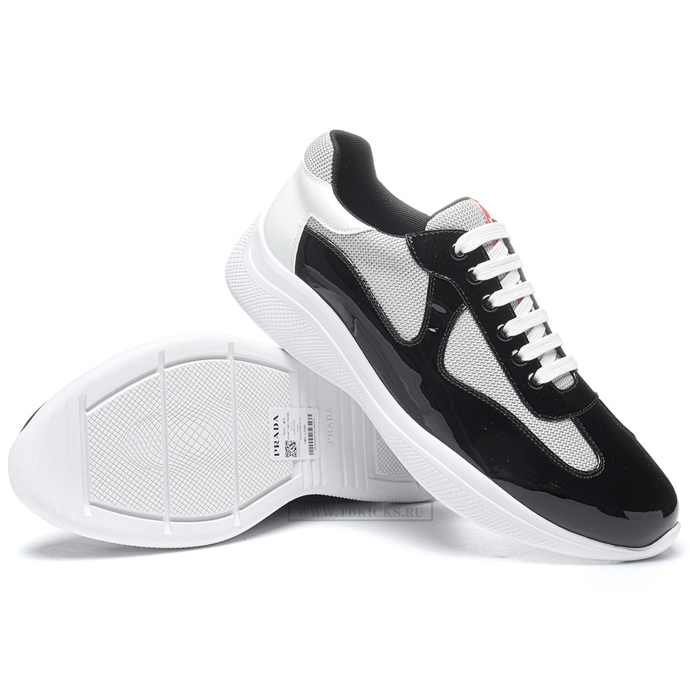 TBkicks Pr*da America's Cup Black Silver