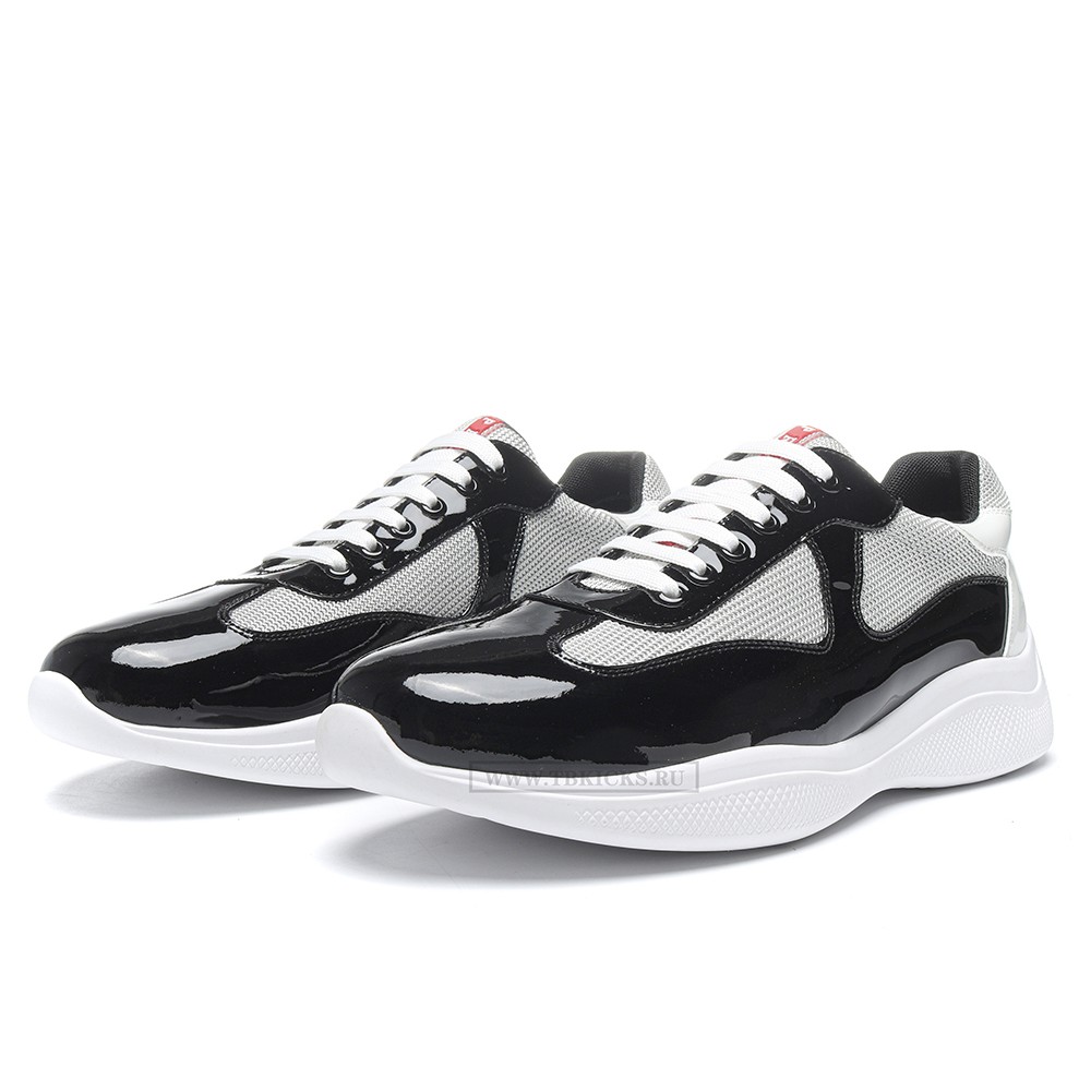 TBkicks Pr*da America's Cup Black Silver