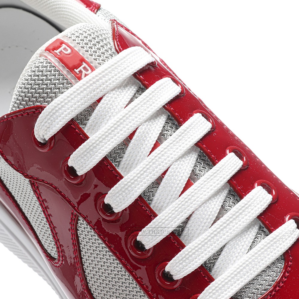 TBkicks Pr*da America's Cup Red Silver